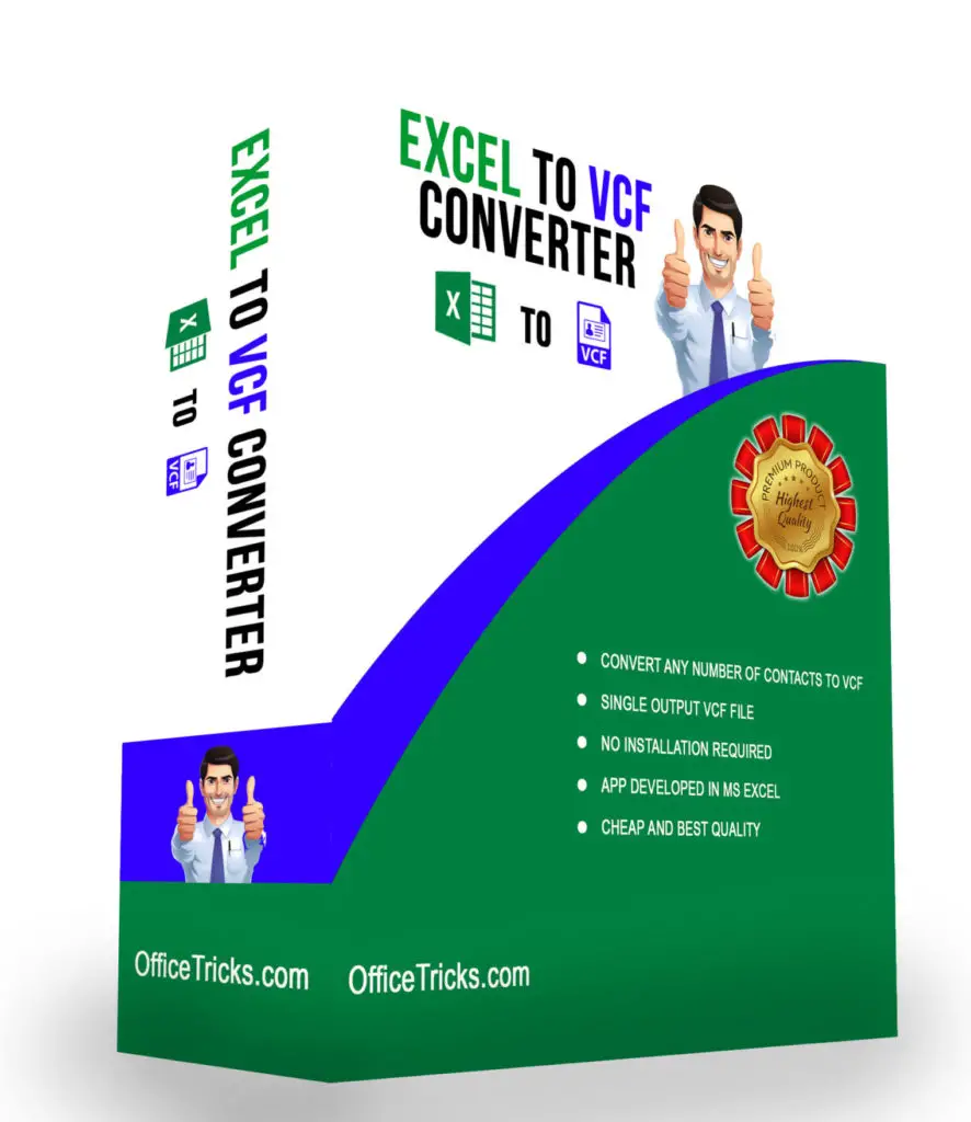VCF to Excel Converter Download vCard to Xlsx
