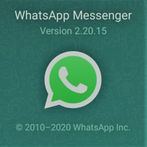 Whatsapp Version Currently Installed updated V1.0